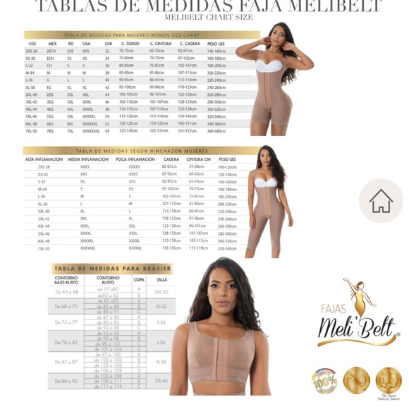 Girdle Shapewear Melibelt Luciana Ref. 2032 Post OP - Picture 3 of 4